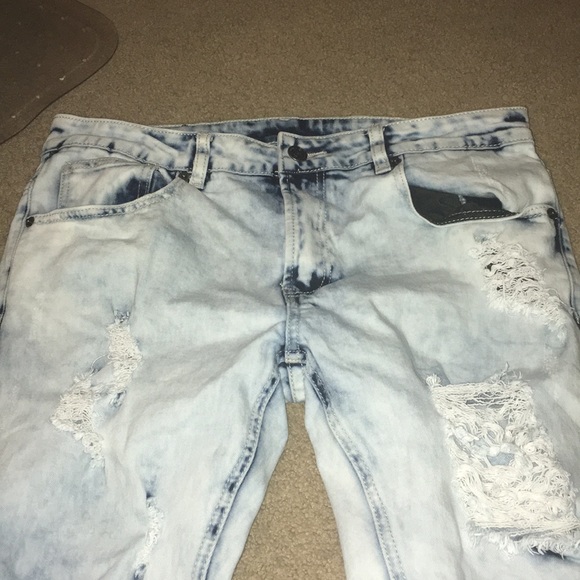 Young & Reckless Other - Acid wash young and reckless jeans